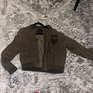 Olive Green Rails bomber in great condition
